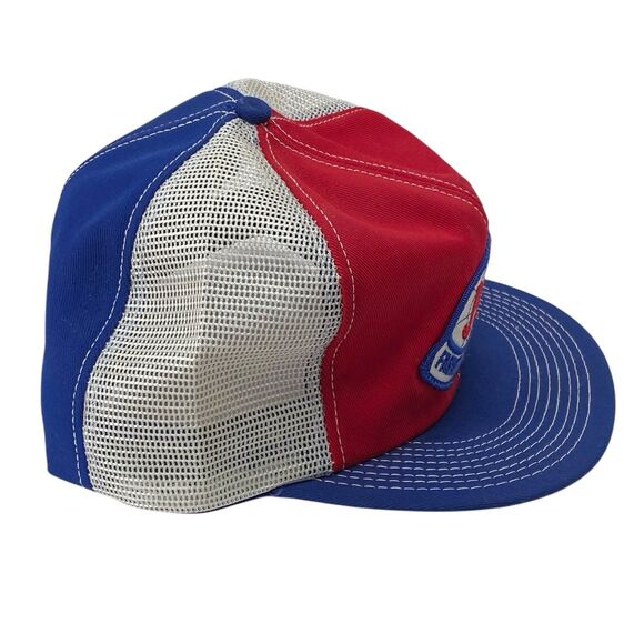 VTG Jacques Seeds Red White & Blue Hat Snapback Cap USA K-Brand Trucker (H6) - Picture 2 of 8